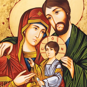 Holy Family Icon 32x44 cm...