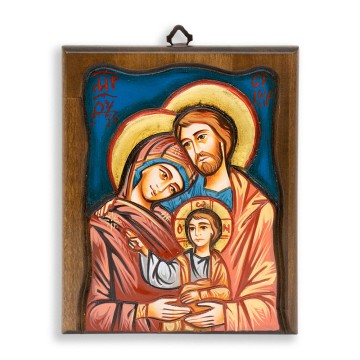 Holy Family Icon 18x22 cm