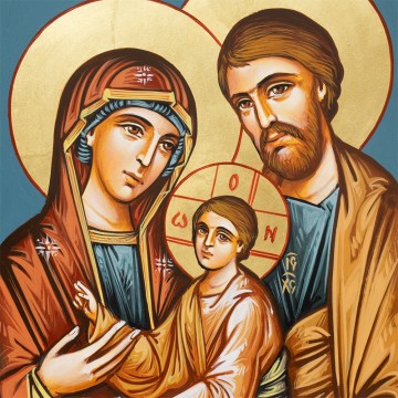 Romanian Holy Family Icon...