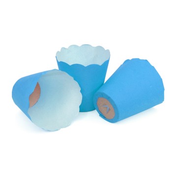 Light Blue Paper Flambeaux...