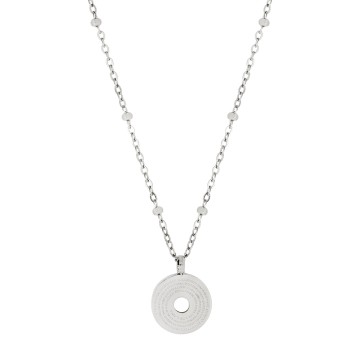 Necklace with Medallion and...