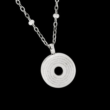 Necklace with Medallion and...