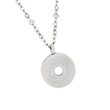 Necklace with Medallion and...