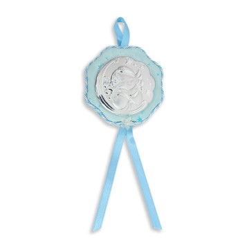 Blue Crib Medal with Music...
