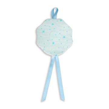 Light Blue Crib Medal with...