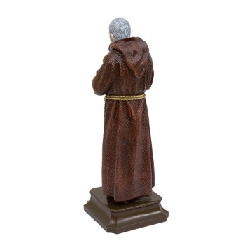 Saint Pio Enameled Statue H...