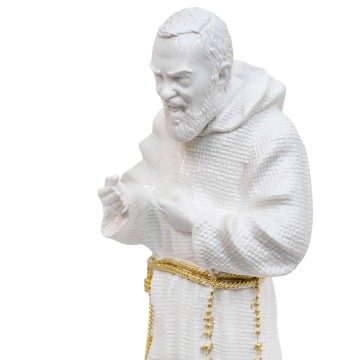 Saint Pio Statue White and...