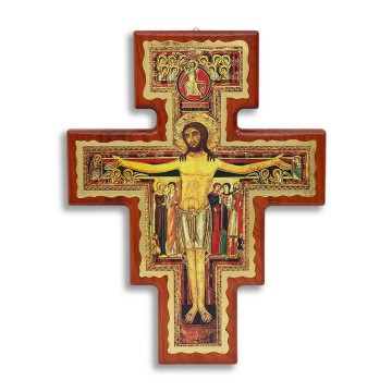 Saint Damian Cross 16 cm