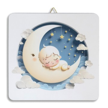 Small Wooden Plaque with...