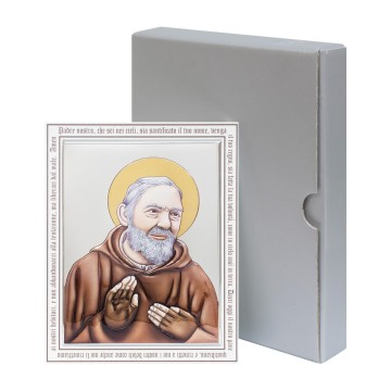Saint Pio Plaque with Our...