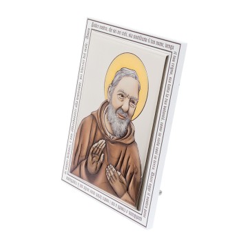 Saint Pio Plaque with Our...