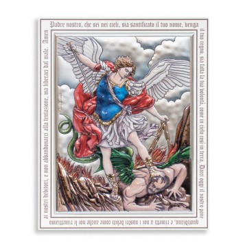 Saint Michael Plaque with...