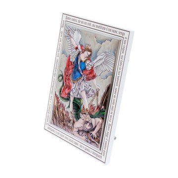 Saint Michael Plaque with...
