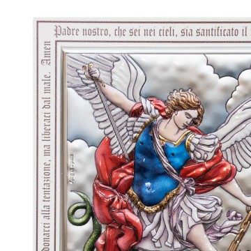 Saint Michael Plaque with...