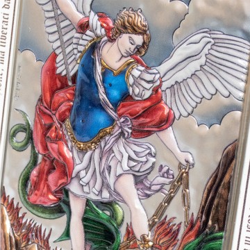 Saint Michael Plaque with...