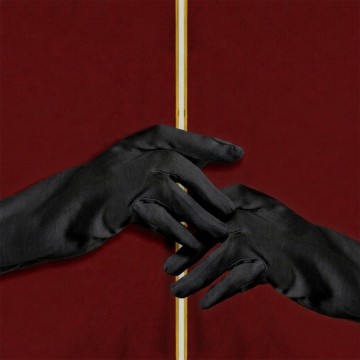 Men’s Black Gloves for...