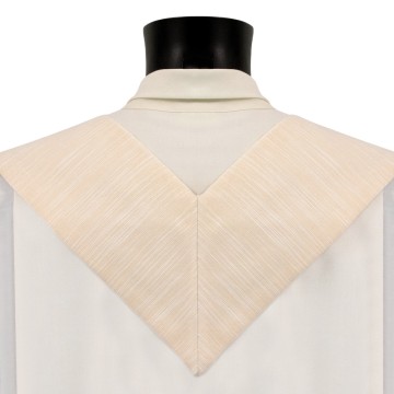 Ivory Marian Stole in Wool...