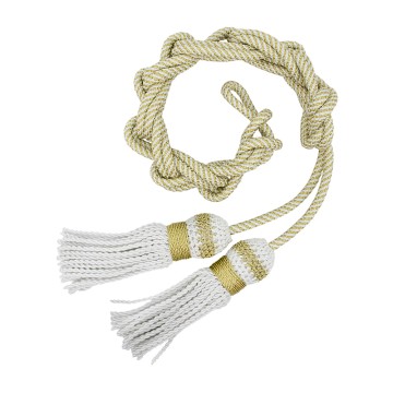 White Gold Cincture with...