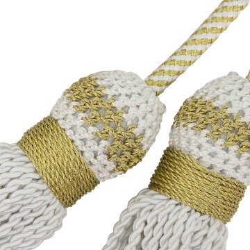 White Gold Cincture with...
