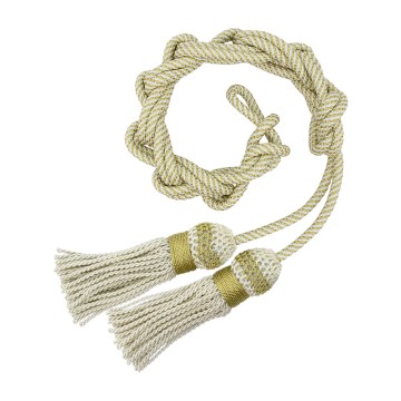 White Gold Cincture with...