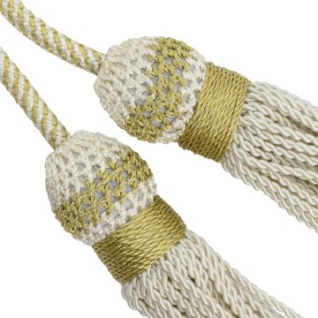 White Gold Cincture with...