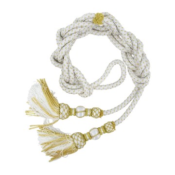 White Gold Cincture with...