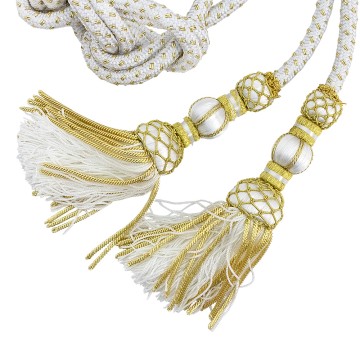 White Gold Cincture with...