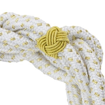 White Gold Cincture with...