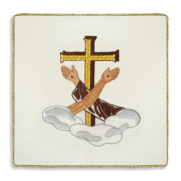Chalice Pall in Linen with...