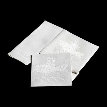 Pure Linen Mass Set with...
