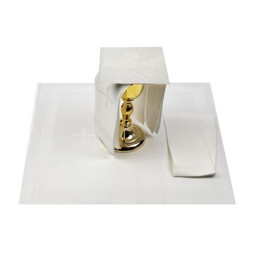 Pure Linen Mass Set with...