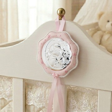 Pink Crib Medal with Music...