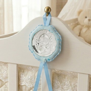 Blue Crib Medal with Music...