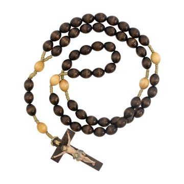 Wooden Neck Rosary from Val...