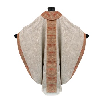 Ivory Priest Chasuble with...