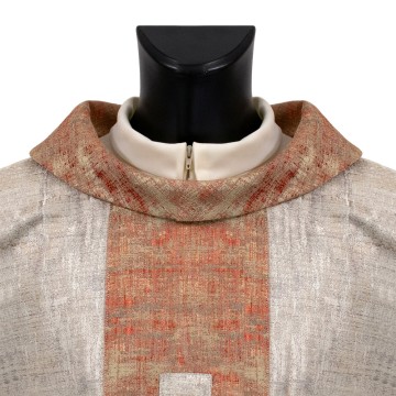 Ivory Priest Chasuble with...