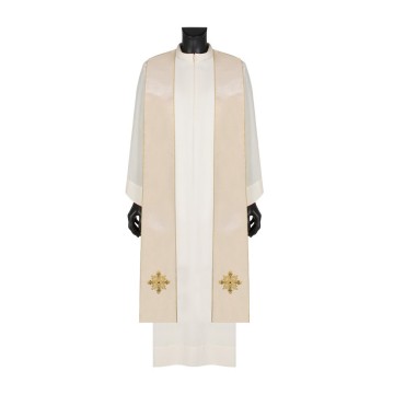 Hand-Embroidered Silk...