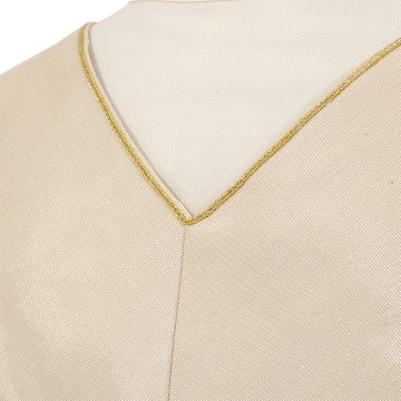 Hand-Embroidered Silk...