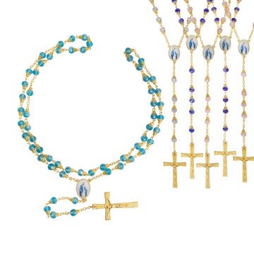 Rosary with Crystal Beads...