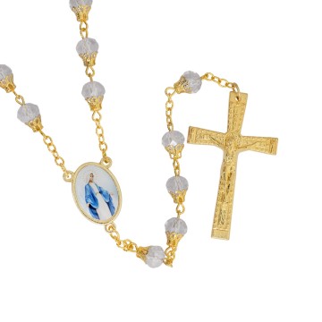 Rosary with Crystal Beads...