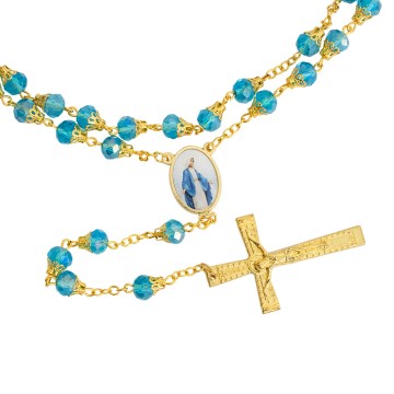 Rosary with Crystal Beads...