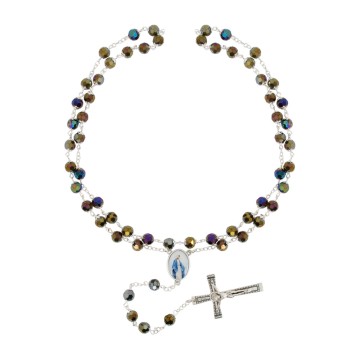 Rosary with Crystal Beads...