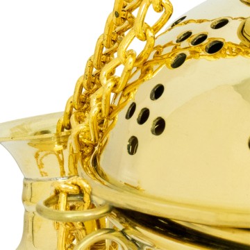 Polished Brass Thurible and...