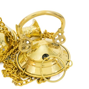 Polished Brass Thurible and...