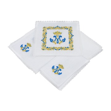 Marian Embroidered Linen...
