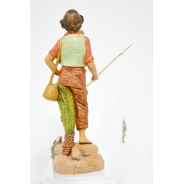 Fisherman with Rod Fontanini