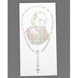 Adhesive Sticker of Saint Pio