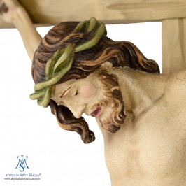 Crucifix with Christ in...