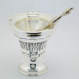 Holy water pot and sprinkler