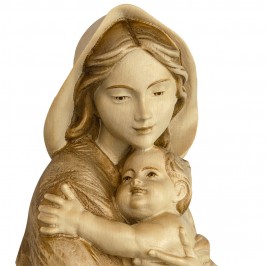Madonna with Child in Wood